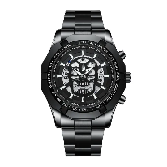 BINBOND Luxury Quartz Watch for Men -Black